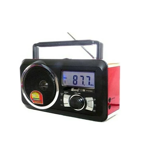 Φωτογραφία προϊόντος: OEM FP-920-RC Φορητό Ραδιόφωνο Επαναφορτιζόμενο με USB Κόκκινο