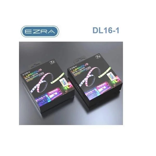 Φωτογραφία προϊόντος: OEM Ezra DL16-1 Ταινία LED Τροφοδοσίας USB (5V) RGB με Τηλεχειριστήριο Τύπου SMD2835