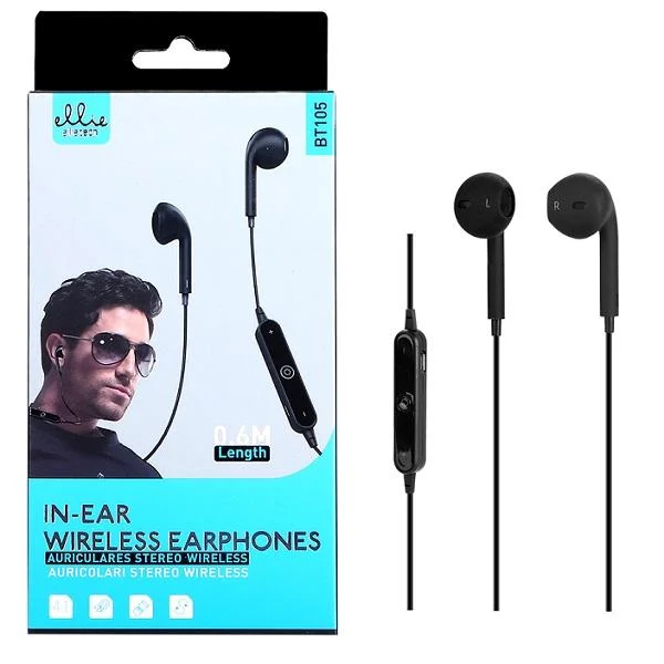 Φωτογραφία προϊόντος: OEM Bluetooth Ακουστικά Ασύρματα Ακουστικά In-Ear Ellietech BT105 Μαύρο