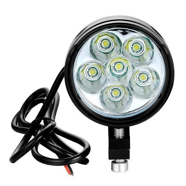 Φωτογραφία προϊόντος: OEM Προβολέας Universal Motorcycle Headlight 6000lm Cree T6 LED Mounted Headlight