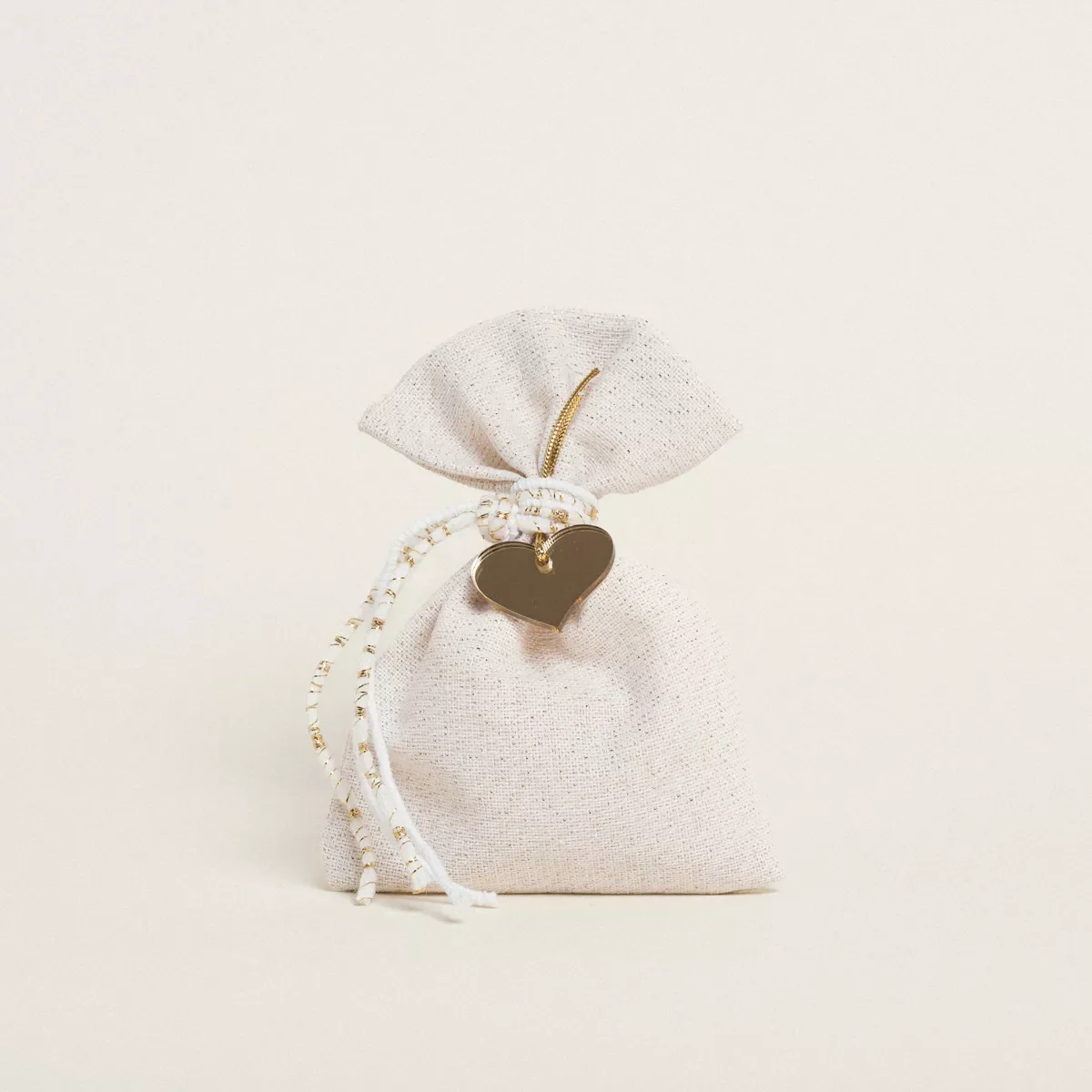Φωτογραφία προϊόντος: Beauty Home ΠΟΥΓΚΙ 12 x 17 cm ΕΚΡΟΥ ΧΡΥΣΟ LUREX