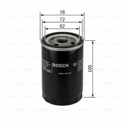 Φωτογραφία προϊόντος: Φίλτρο Λαδιού BOSCH 0 451 103 111