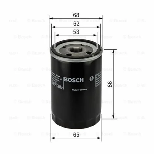 Φωτογραφία προϊόντος: Φίλτρο Λαδιού BOSCH 0 451 103 276