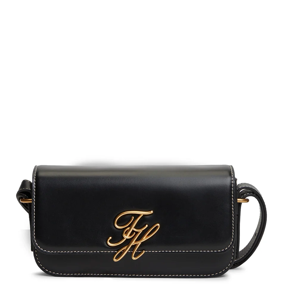 Φωτογραφία προϊόντος: Τσάντα TOMMY HILFIGER TH Script Flap Crossover 18399 Μαύρο
