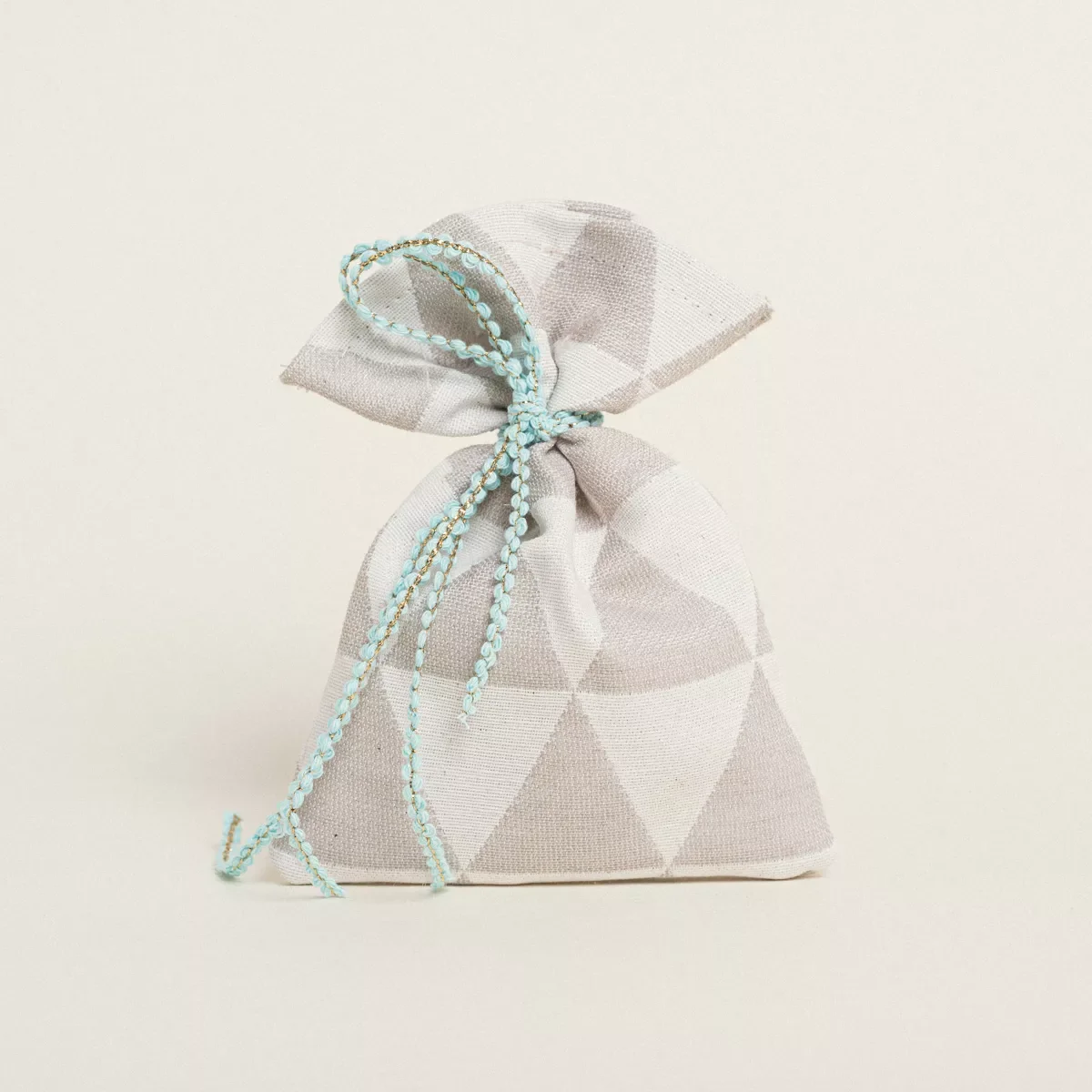 Φωτογραφία προϊόντος: Beauty Home ΠΟΥΓΚΙ 12 x 17 cm ΖΑΚΑΡ ΤΡΙΓΩΝΟ ΡΕΤΡΟ ΜΠΕΖ