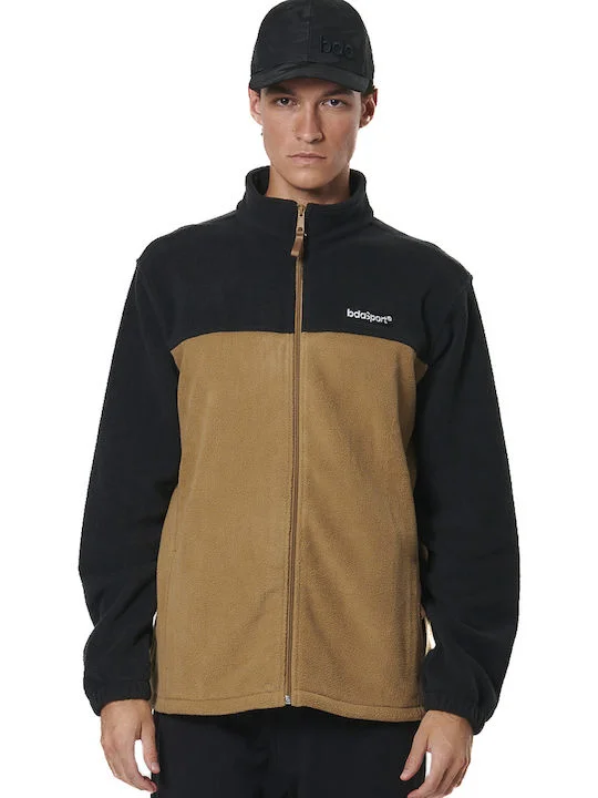 Φωτογραφία προϊόντος: BODY ACTION ΑΝΔΡΙΚΗ POLAR FLEECE ΖΑΚΕΤΑ (073527-01-BLACK MOCHA GREY)