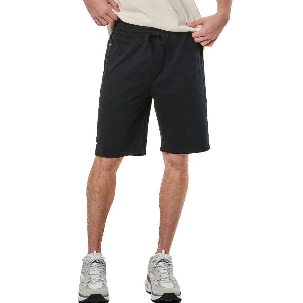 Φωτογραφία προϊόντος: 033516-01-BLACK - BODY ACTION MEN'S ESSENTIALS FRENCH TERRY SHORTS BLACK Color