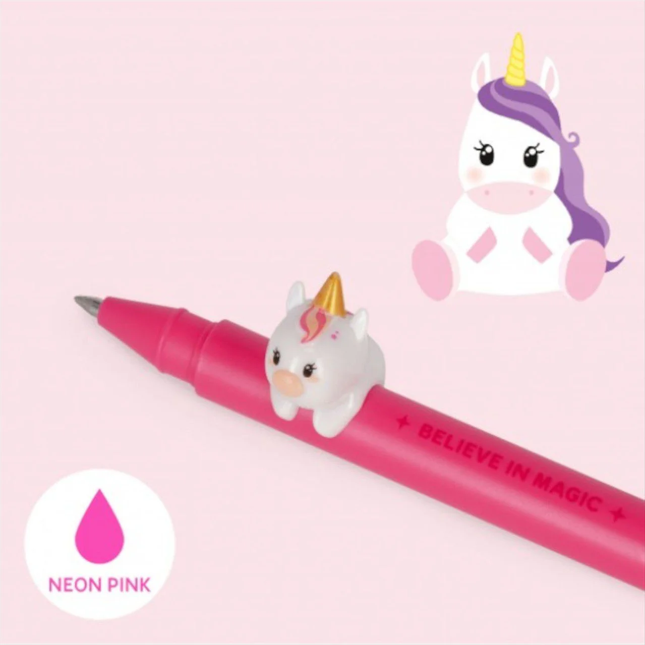 Φωτογραφία προϊόντος: Legami Gel Pen 0.5mm With Animal Decoration - Believe In Magic Unicorn - CPP0006