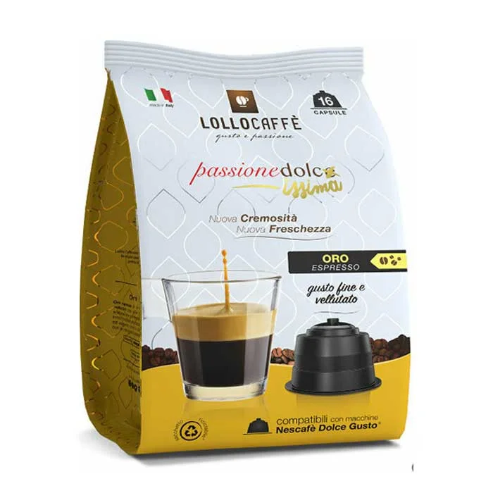 Φωτογραφία προϊόντος: Lollo Oro 16 τμχ | Dolce Gusto