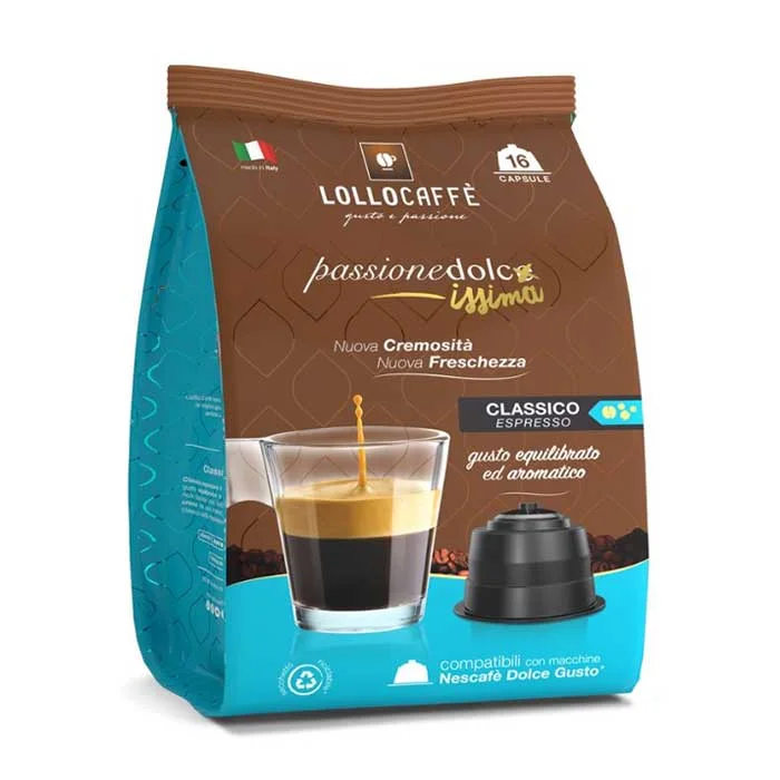 Φωτογραφία προϊόντος: Lollo Classico 16 τμχ | Dolce Gusto