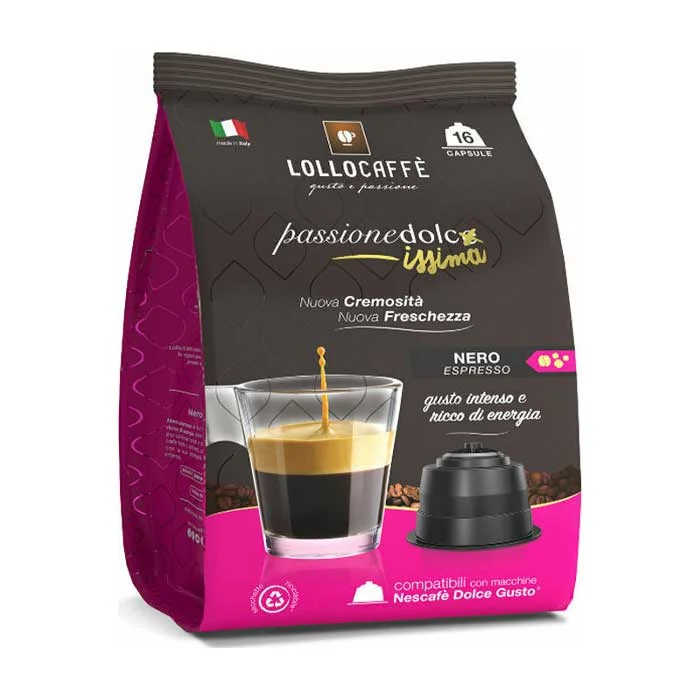 Φωτογραφία προϊόντος: Lollo Nero 16 τμχ | Dolce Gusto
