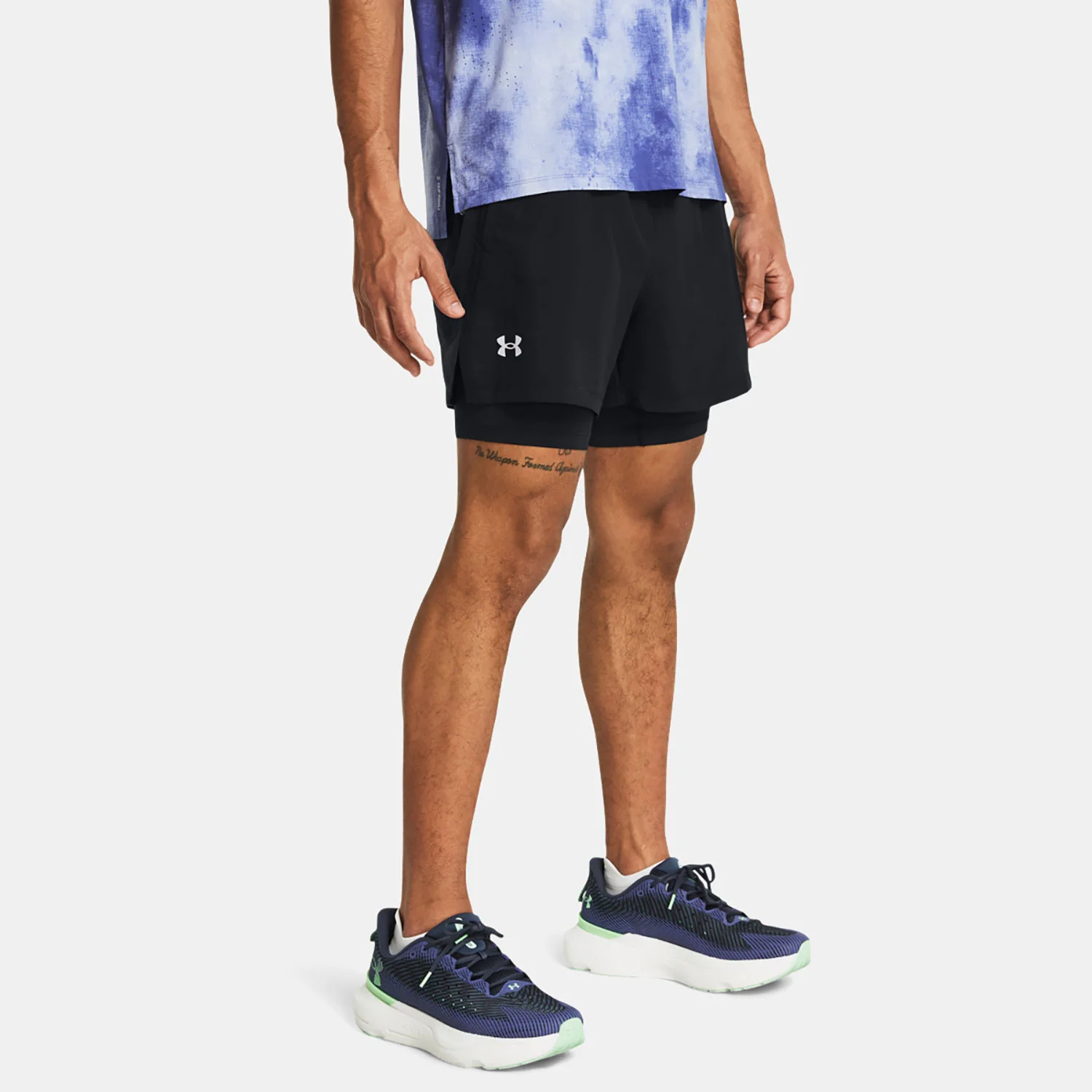 Φωτογραφία προϊόντος: UNDER ARMOUR LAUNCH 5'' 2-IN-1 SHORTS ΜΑΥΡΟ