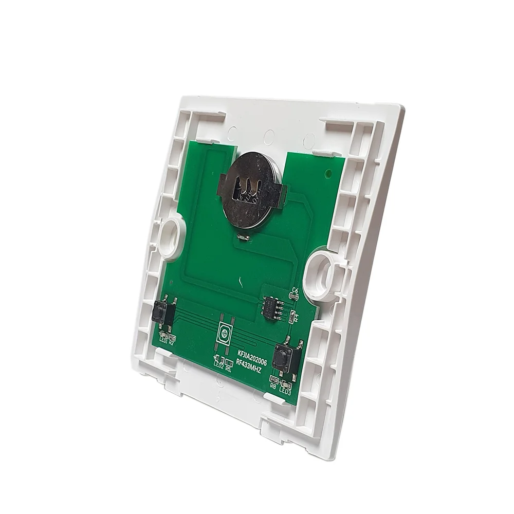 Φωτογραφία προϊόντος: SmartWise 2-Gang RF Wireless Wall Switch with Physical Button