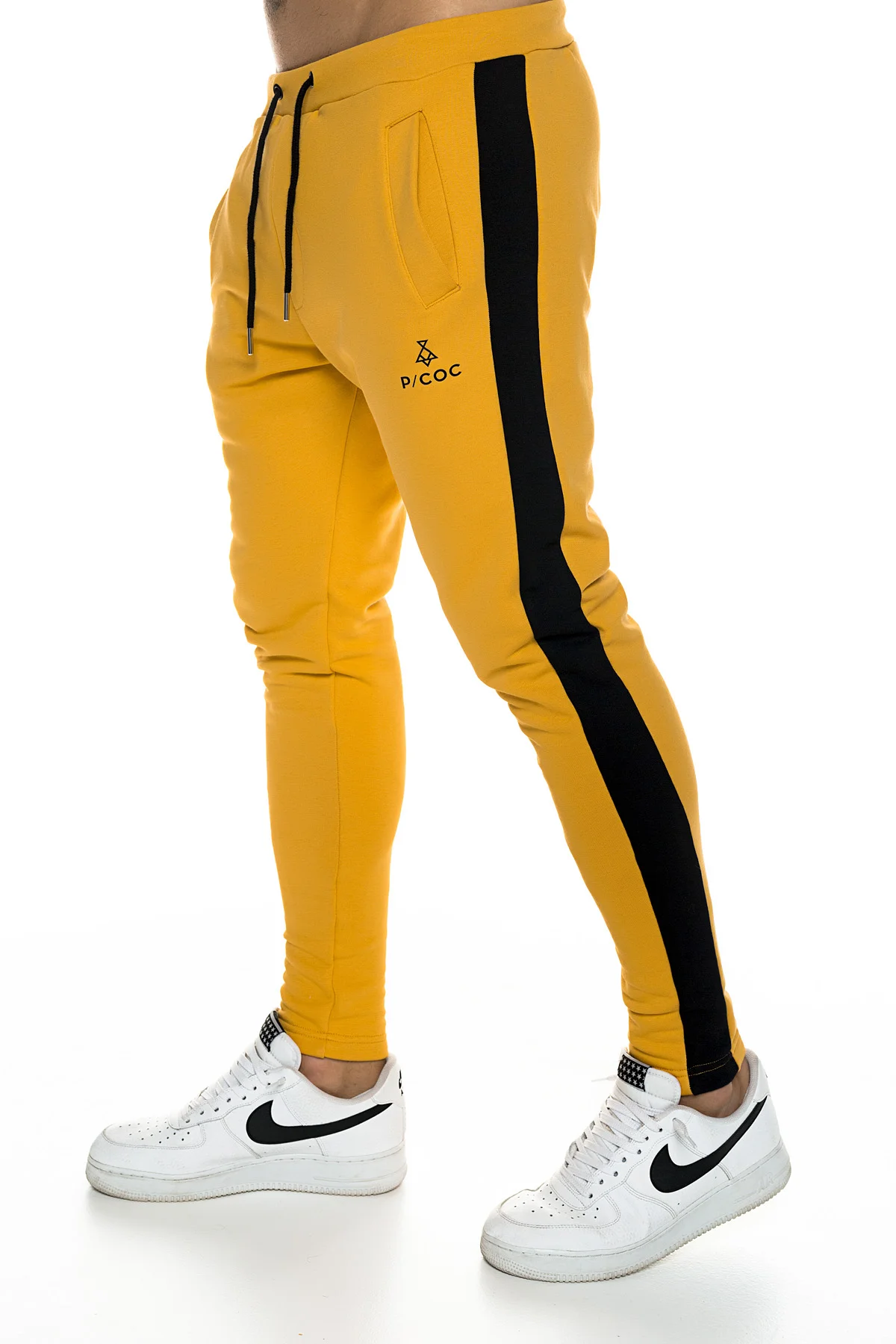 Φωτογραφία προϊόντος: Camel sporty trousers with black side stripe