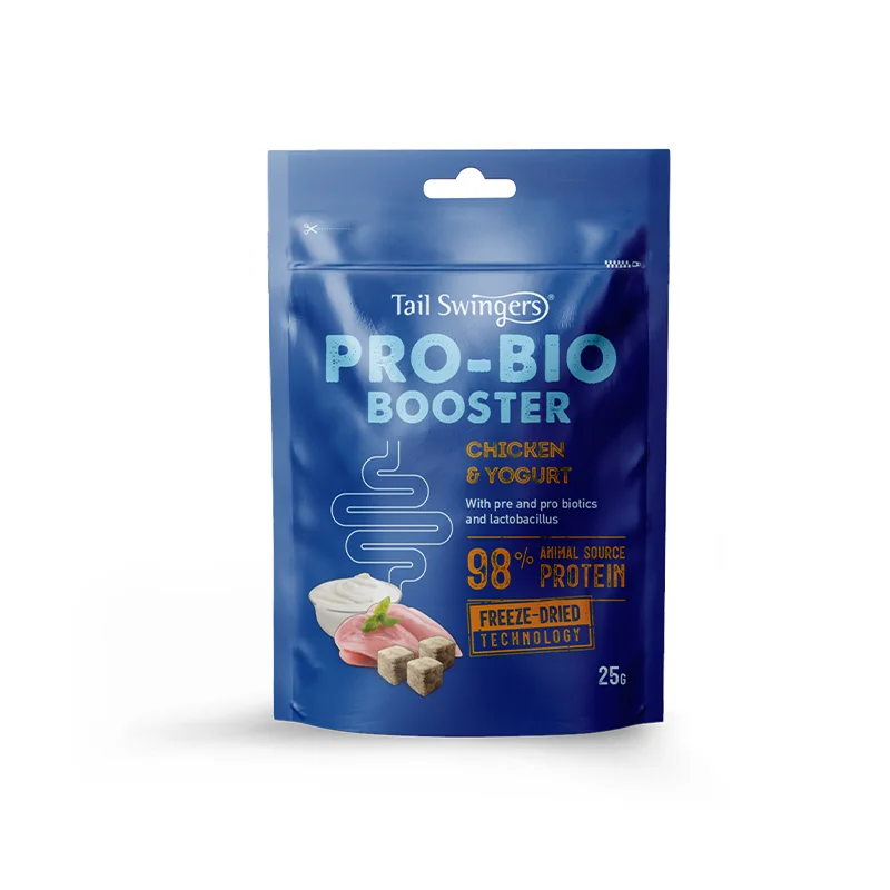 Φωτογραφία προϊόντος: Tailswingers F.D. Pro-bio Booster Chicken + Yogurt 25gr με Κοτόπουλο + γιαούρτι.