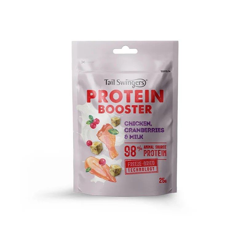 Φωτογραφία προϊόντος: Tailswingers F.D. Protein Booster Chicken, Cranberries + Milk 25gr