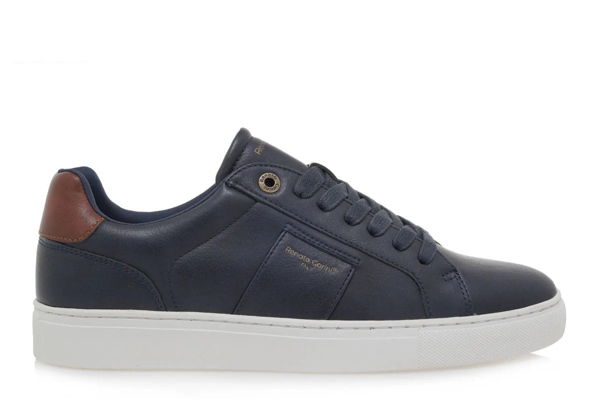 Φωτογραφία προϊόντος: ΑΝΔΡΙΚΑ SNEAKERS RENATO GARINI ΜΠΛΕ ΤΑΜΠΑ 700-630