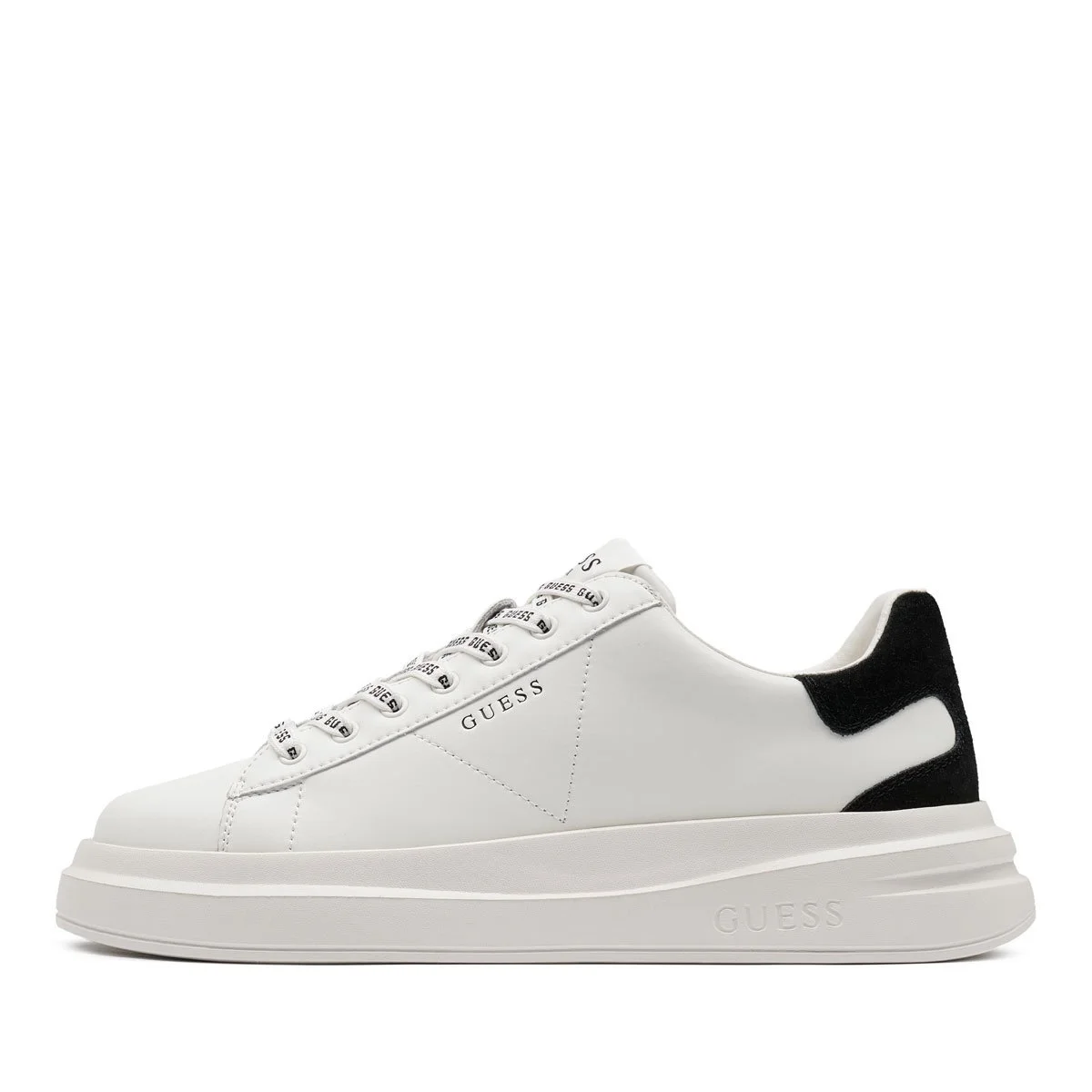 Φωτογραφία προϊόντος: ΑΝΔΡΙΚΑ SNEAKERS GUESS ELBA ΛΕΥΚΟ ΜΑΥΡΟ