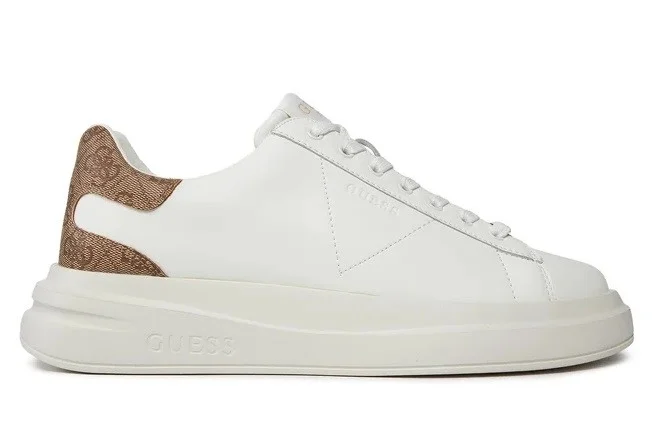 Φωτογραφία προϊόντος: ΑΝΔΡΙΚΑ SNEAKERS GUESS ELBA ΛΕΥΚΟ ΜΠΕΖ
