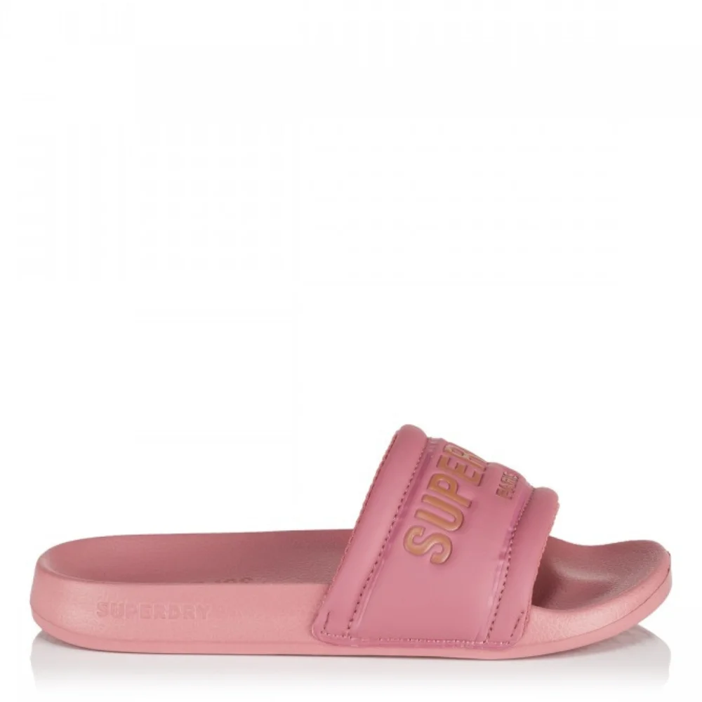 Φωτογραφία προϊόντος: Superdry City Luxe Pool Slide Παντόφλα Γυναικεία Deep Beige WF310233A