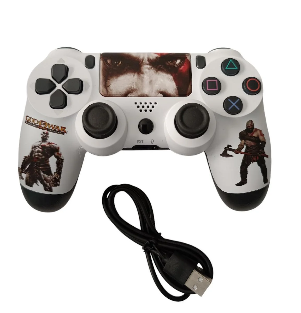Φωτογραφία προϊόντος: Doubleshock Ασύρματο Gamepad για PS4 War Hero Άσπρο