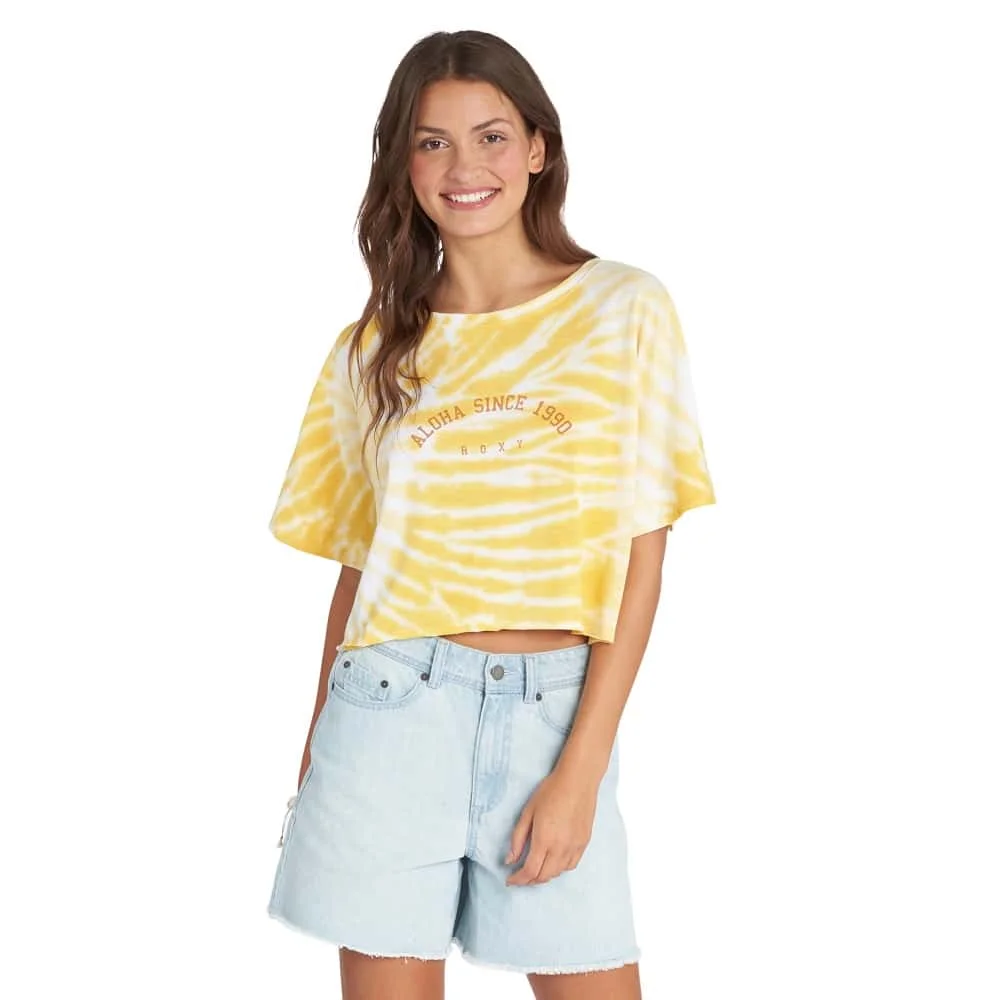 Φωτογραφία προϊόντος: Roxy Μπλουζάκι Aloha Day Oversized Κίτρινο