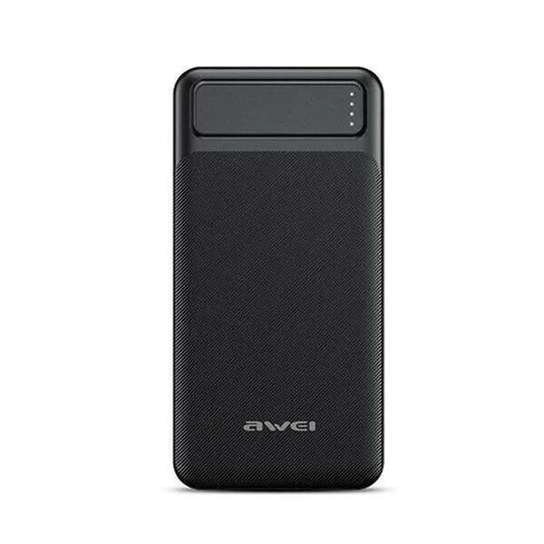 Φωτογραφία προϊόντος: Awei Power Bank 20000mAh με 2 Θύρες USB-A Μαύρο P6K