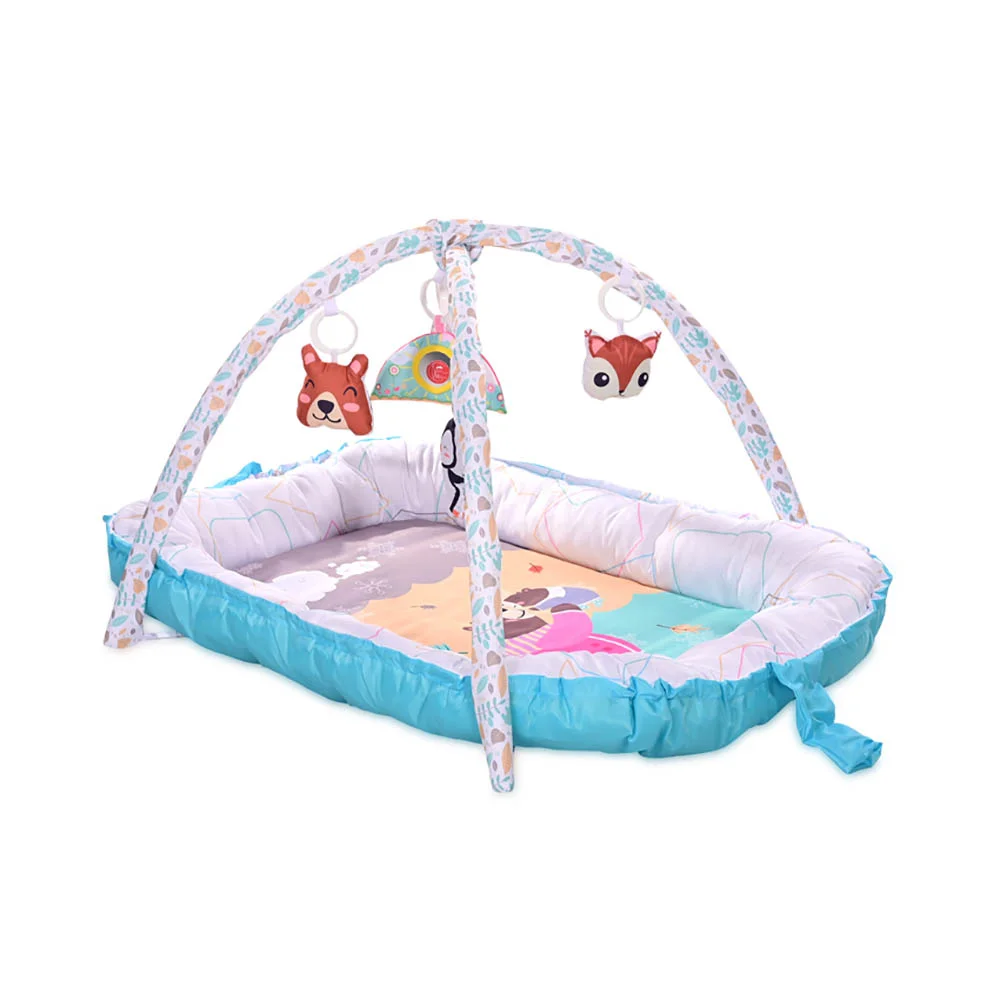 Φωτογραφία προϊόντος: Γυμναστήριο Φωλιά Lorelli Baby Nest Blue 0m+