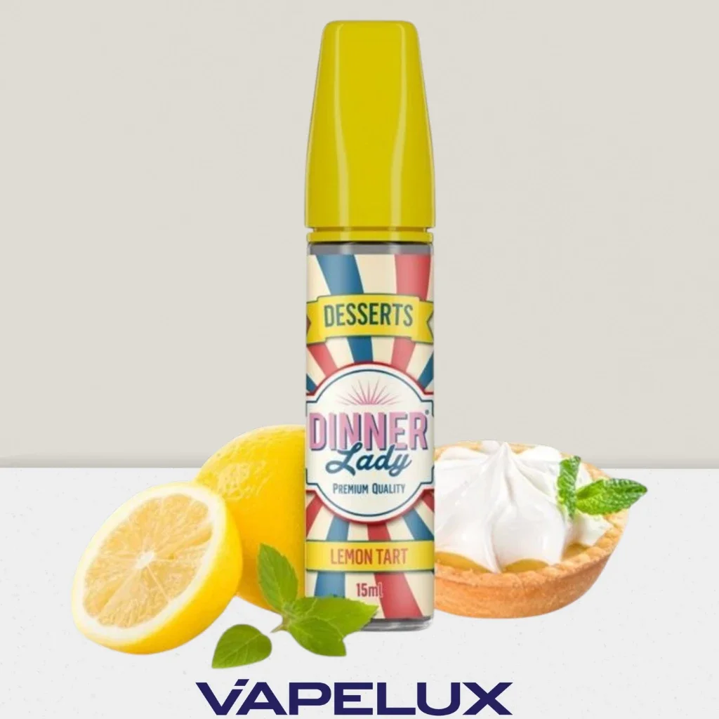 Φωτογραφία προϊόντος: Dinner Lady Flavor Shots - Lemon Tart 15ml to 60ml