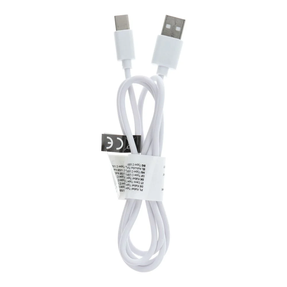 Φωτογραφία προϊόντος: Cable USB - Type C 2.0 C366 white 1 meter (connector long : 8mm)