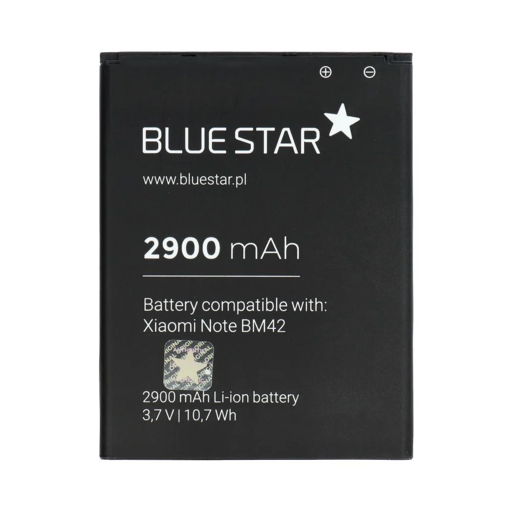 Φωτογραφία προϊόντος: Battery for Xiaomi Mi Note (BM42) 2900 mAh Li-Ion Blue Star