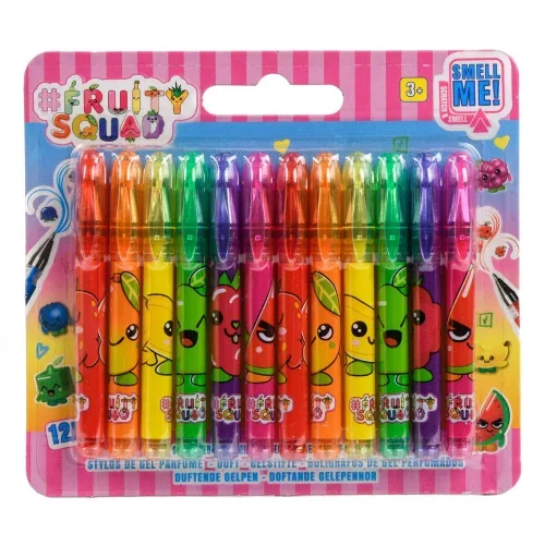 Φωτογραφία προϊόντος: Fruity Squad Σετ 12 Αρωματικά Mini Gel Στυλό