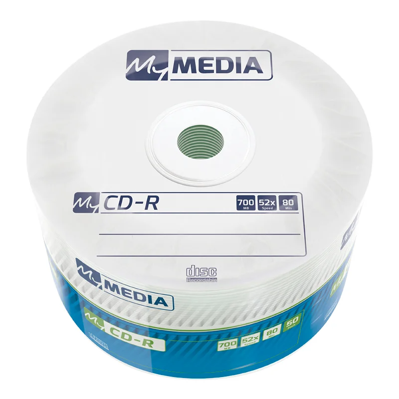 Φωτογραφία προϊόντος: MyMedia - CDR 52X 50PK Wrap 700MB (by Verbatim)- 69201