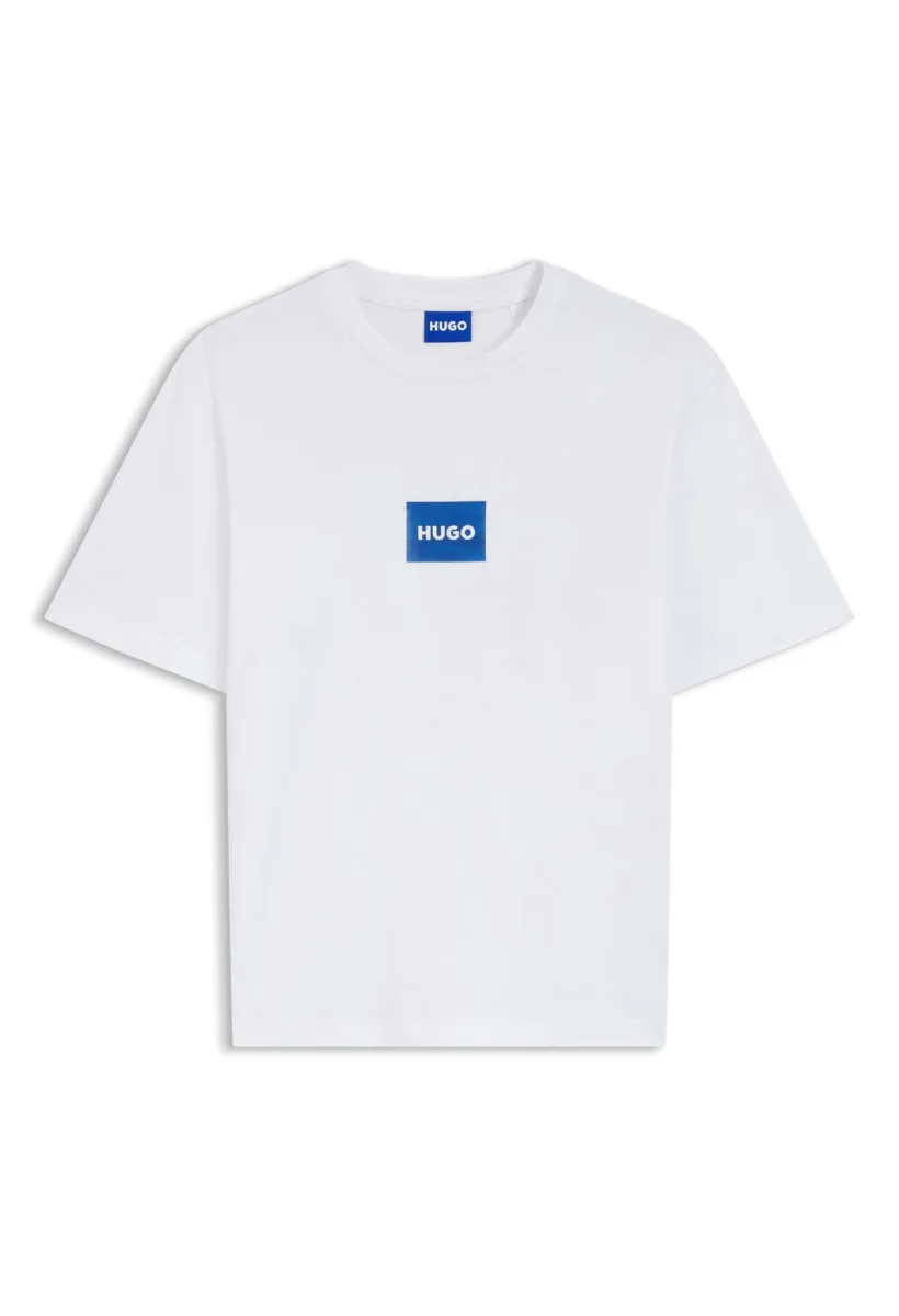 Φωτογραφία προϊόντος: HUGO ΑΝΔΡΙΚΟ T-SHIRT HUGO NAYONIX ΚΟΝΤΟΜΑΝΙΚΟ ΛΕΥΚΟ