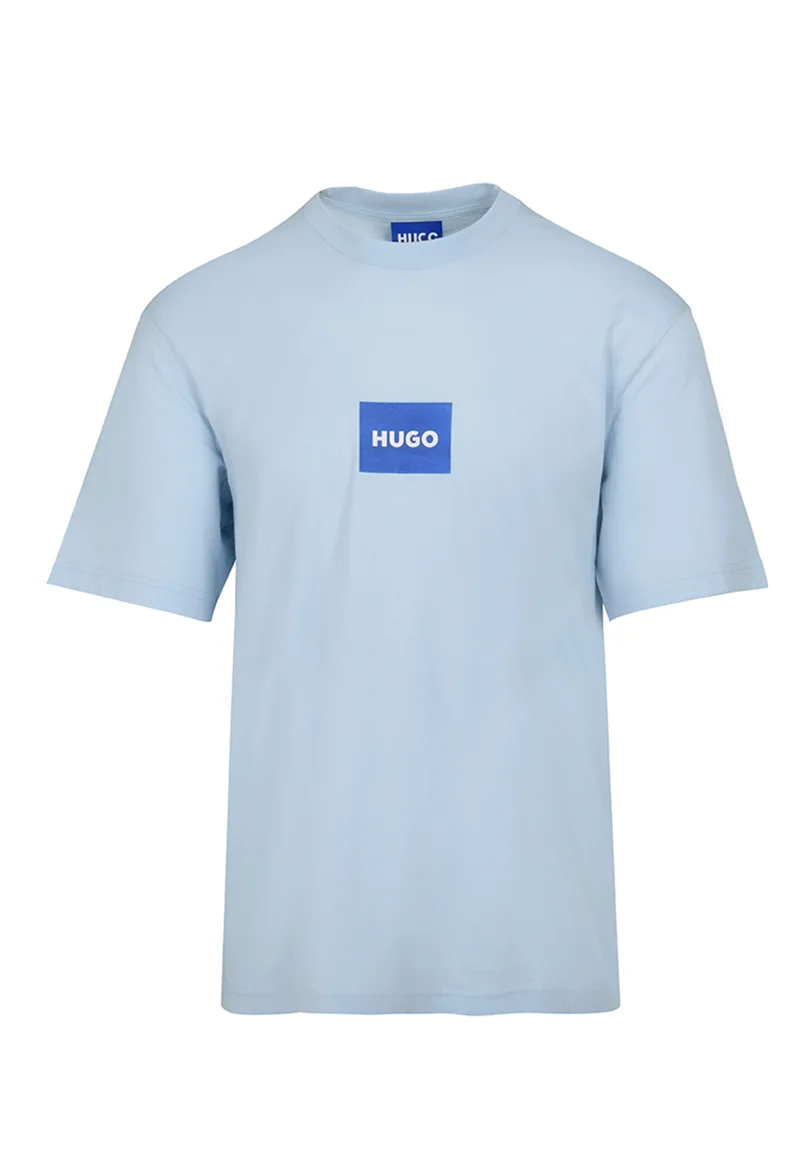 Φωτογραφία προϊόντος: HUGO ΑΝΔΡΙΚΟ T-SHIRT HUGO NAYONIX ΚΟΝΤΟΜΑΝΙΚΟ ΜΠΛΕ