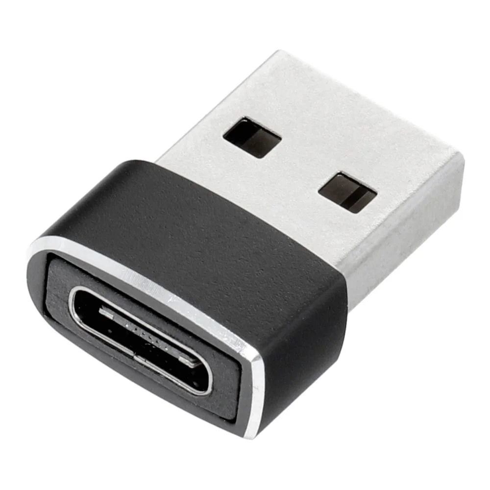 Φωτογραφία προϊόντος: . Adaptor Typ C to USB A black