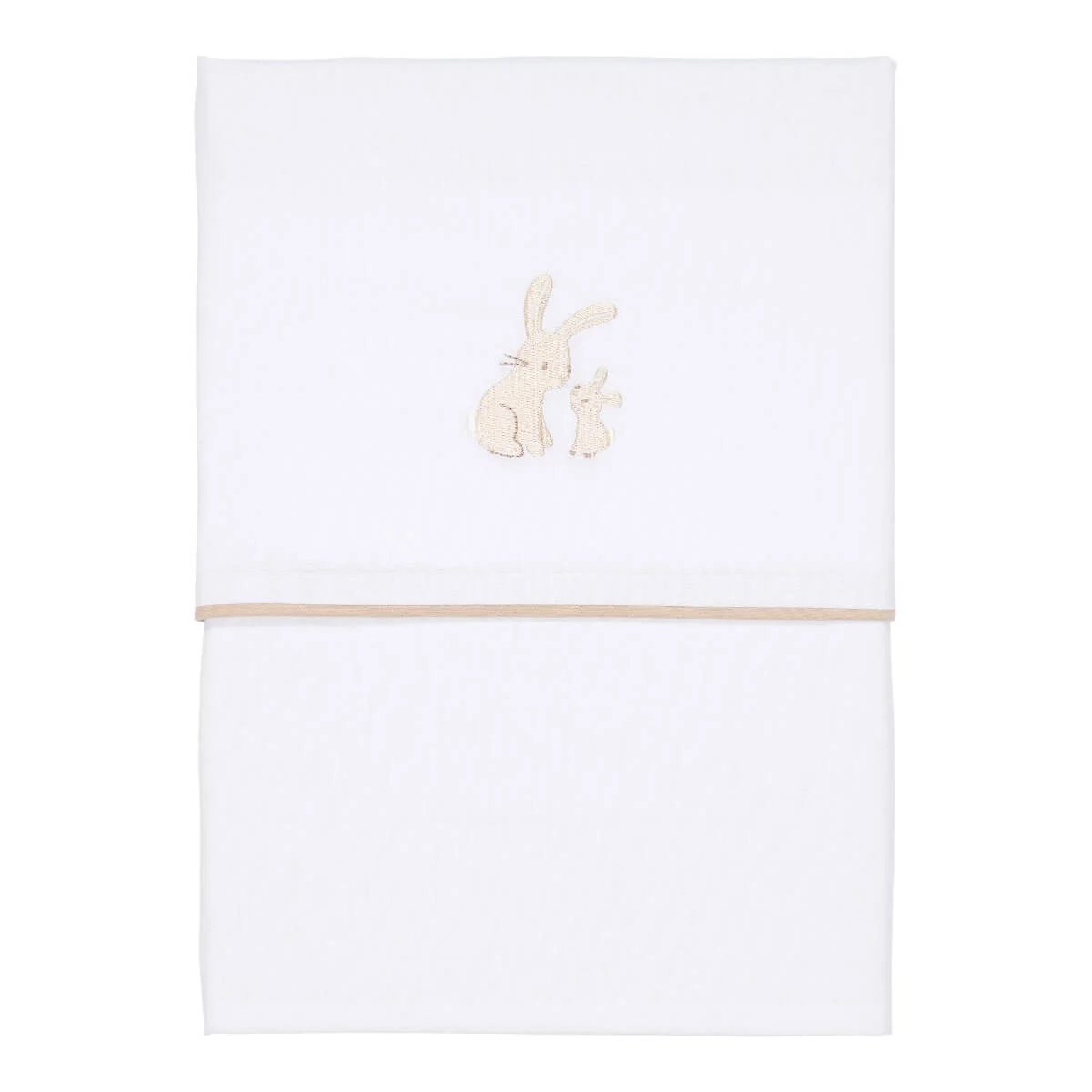 Φωτογραφία προϊόντος: Little Dutch Σεντόνι Κούνιας Baby Bunny 110x140cm Λευκό LD-TE10193023