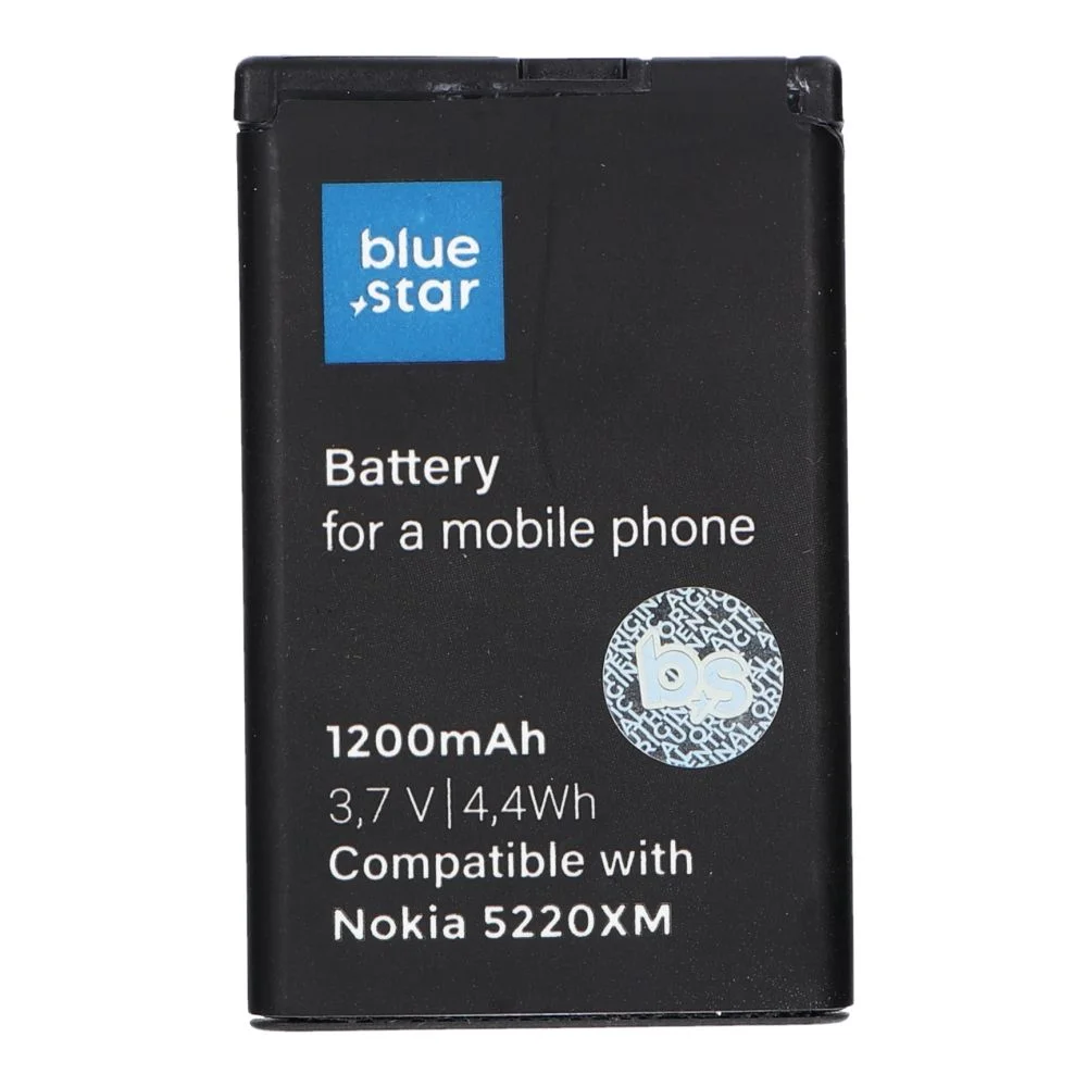 Φωτογραφία προϊόντος: . Battery for Nokia 5220 XM/5630 XM/6303/6730/3720/C3/C5-00/C6-01 1200 mAh Li-Ion (BS) PREMIUM