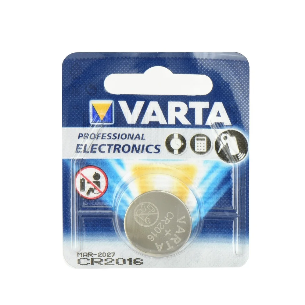 Φωτογραφία προϊόντος: . Lithium battery 3V Varta CR2016