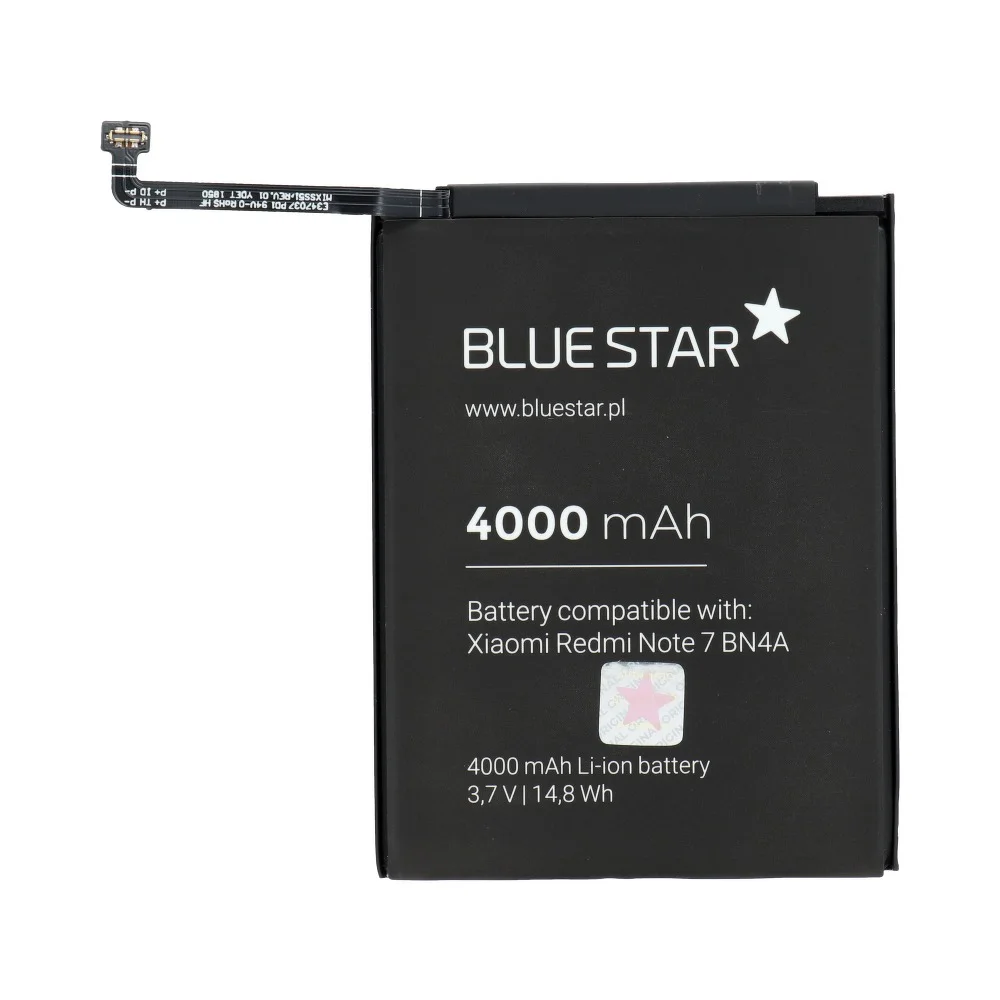 Φωτογραφία προϊόντος: . Battery for Xiaomi Redmi Note 7 (BN4A) 4000 mAh Li-Ion Blue Star