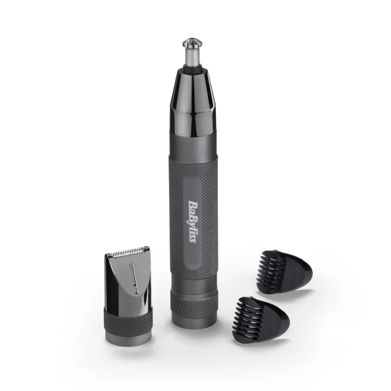 Φωτογραφία προϊόντος: Babyliss Κοπτική Μηχανή για Μύτη, Αυτιά και Φρύδια Super-X Black E111E