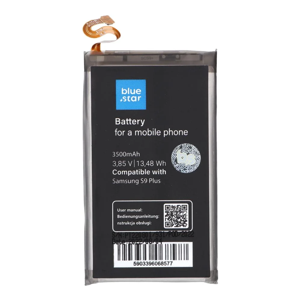 Φωτογραφία προϊόντος: . Battery for Samsung Galaxy S9 Plus 3500 mah Li-Ion BS PREMIUM
