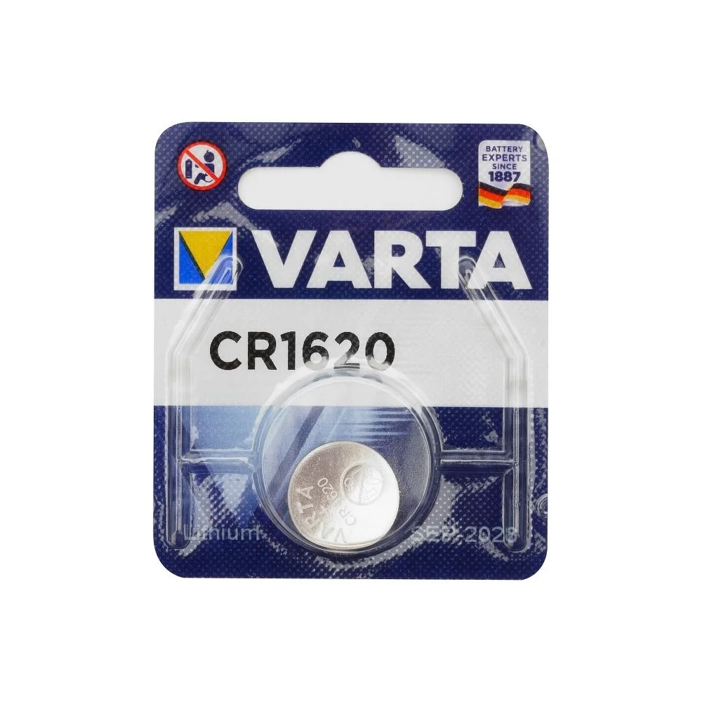 Φωτογραφία προϊόντος: VARTA Battery Lithium 3V CR1620 1 pcs.