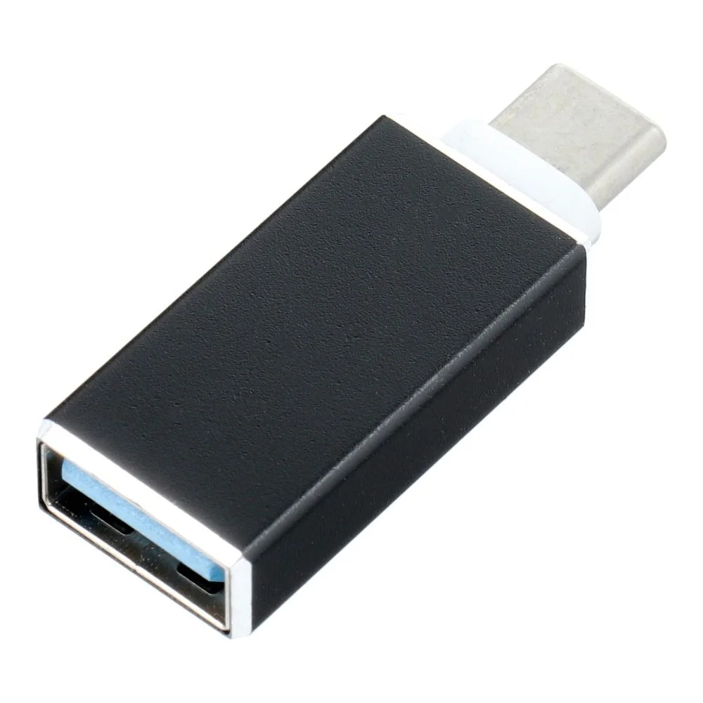 Φωτογραφία προϊόντος: Adaptor OTG USB A to USB Typ C 3.0 black