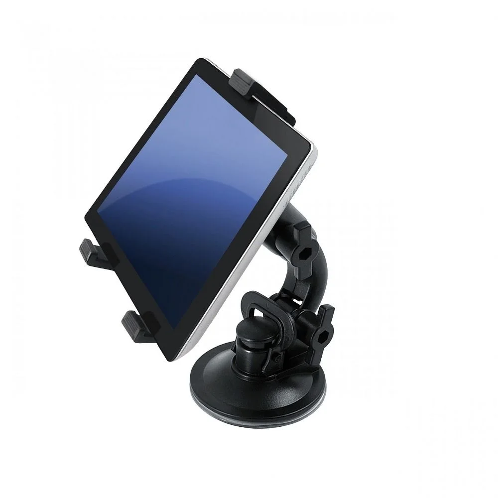 Φωτογραφία προϊόντος: . Car holder for tablets - Universal 7" - 10" (2in1 - for windshield and head restraint) (AX-01) black
