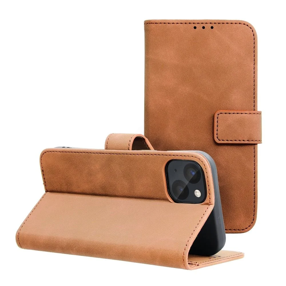 Φωτογραφία προϊόντος: . TENDER Book Case for IPHONE 13 brown