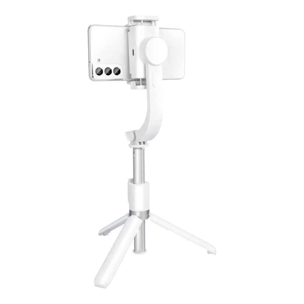 Φωτογραφία προϊόντος: . Combo selfie stick with tripod and remote control bluetooth GIMBAL STABILIZER black SSTR-L08