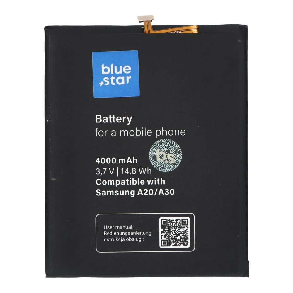 Φωτογραφία προϊόντος: Battery for Samsung Galaxy A20/A30/A30S/A50 4000 mAh Li-Ion BS PREMIUM