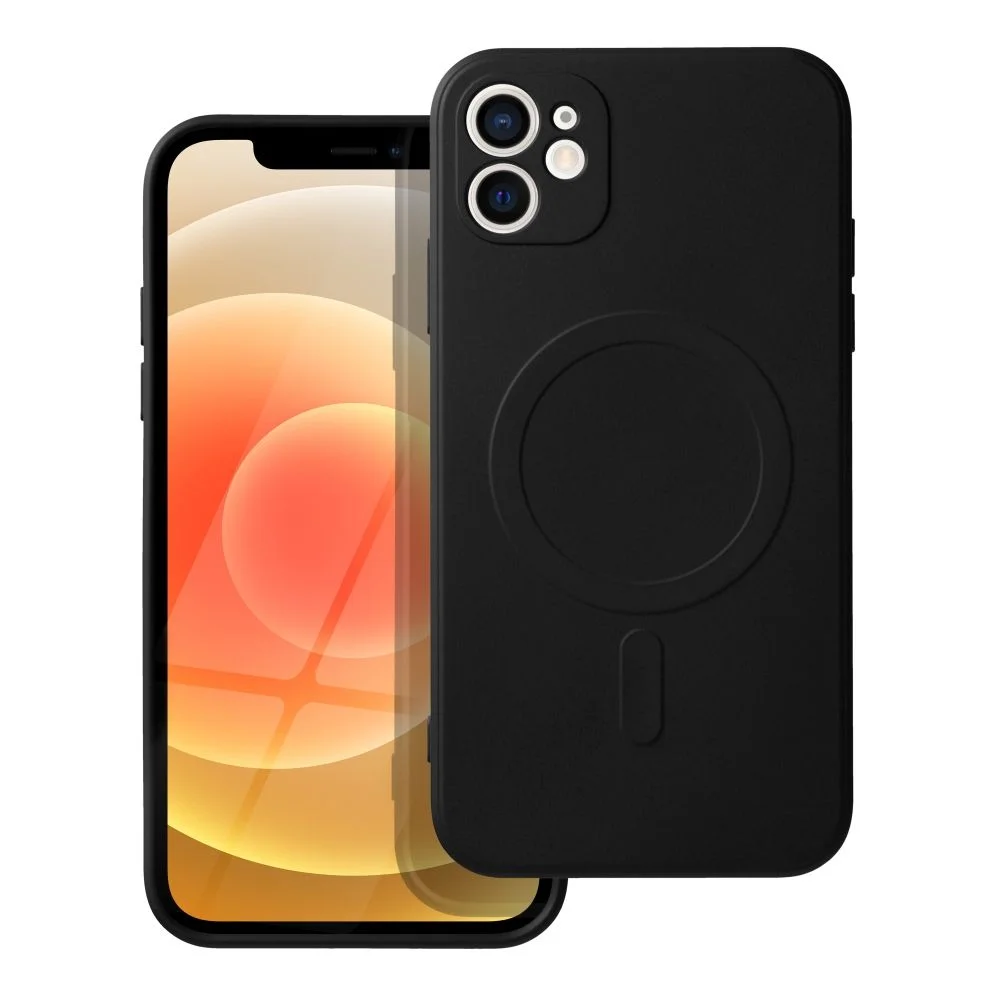 Φωτογραφία προϊόντος: . Silicone Mag Cover case for IPHONE 12 MINI black