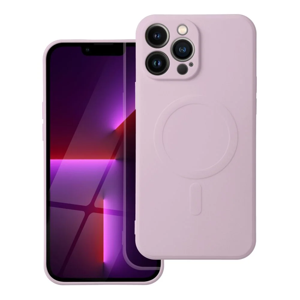 Φωτογραφία προϊόντος: . Silicone Mag Cover case for IPHONE 13 PRO MAX pink 5903396166457